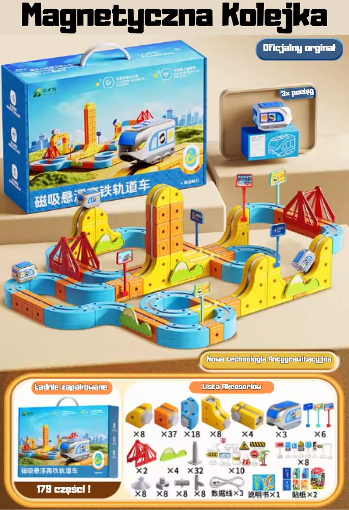 Pociąg antygrawitacyjny GravityRail!